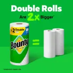 Bounty Paper Towels Select-A-Size White, 12 Double Rolls, 82 Sheets Per Roll - Image 4