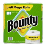 Bounty Select-a-Size Mega Roll Paper Towels, 12 pk./164 sheets per roll