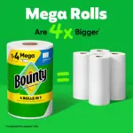 Bounty Select-a-Size Mega Roll Paper Towels, 12 pk./164 sheets per roll - Image 4