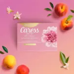 Caress Silkening Daily Silk Beauty Bar, White Peach & Orange Blossom, 3.75 oz., 16 ct. - Image 4