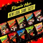 Cheetos Crunchy Flamin' Hot Cheese Snacks, 17.37 oz. - Image 3