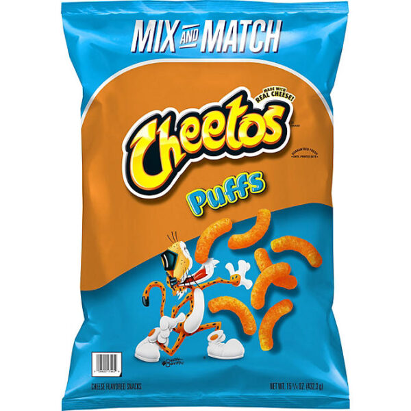 Cheetos Puffs Cheese Snacks, 15.25 oz.