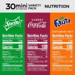 Coca-Cola Flavors Mini Cans Variety Pack 7.5 fl. oz., 30 pk. - Image 2