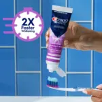 Crest 3D White Advanced Teeth Whitening Toothpaste, Radiant Mint, 2.4 oz - Image 5
