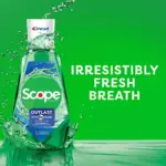 Crest Scope Outlast Mouthwash, Fresh Mint, 33.8 fl. oz., 3 pk. - Image 5