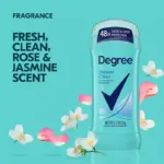 Degree Antiperspirant Deodorant, Shower Clean, 2.6 oz., 5 pk. - Image 3