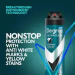 Degree for Men Ultraclear Black+White Deodorant Dry Spray, Fresh, 4.8 oz., 3 pk. - Image 3