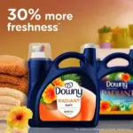 Downy Infusions Radiant Liquid Fabric Softener, Pineapple & Coconut Grove, 164 loads, 111 fl. oz. - Image 6