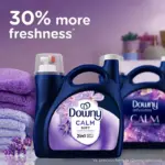 Downy Ultra Soft + Calm Liquid Fabric Softener, Lavender and Vanilla Bean, 164 Loads, 111 fl. oz. - Image 3