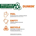 Dunkin' Donuts Medium Roast K-Cup Coffee Pods, Original Blend, 72 ct. - Image 2