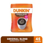 Dunkin' Donuts Original Blend Ground Coffee, Medium Roast, 45 oz. - Image 4