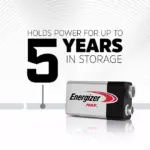 Energizer MAX 9 Volt Alkaline Batteries, 8 pk. - Image 4