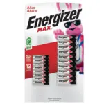 Energizer MAX Alkaline 20 AA + 16 AAA Batteries Combo Pack