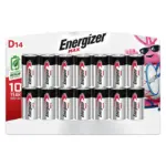 Energizer MAX D Alkaline Batteries, 14 pk.