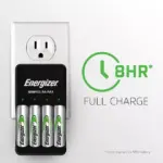 Energizer Recharge PowerPlus Charger AA & AAA Batteries, 8 pk. - Image 4