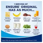 Ensure Original Nutrition Shake, Vanilla 8 fl. oz., 24 ct. - Image 2