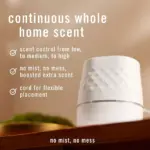 Febreze PLUG Scent Booster Kit, CALM Lavender + Vanilla Bean and April Fresh, 1 Device + 3 Refills - Image 4