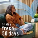 Febreze PLUG Scent Booster Kit, CALM Lavender + Vanilla Bean and April Fresh, 1 Device + 3 Refills - Image 8