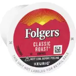 Folgers Classic Medium Roast K-Cup Coffee Pods, 100 ct. - Image 4