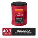 Folgers Dark Roast Ground Coffee, Black Silk, 40.3 oz. - Image 8