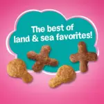 Friskies Land & Sea Adventures, Chickn and Ocean Fish Flavored, Adult Dry Cat Food, 32 lbs. - Image 2