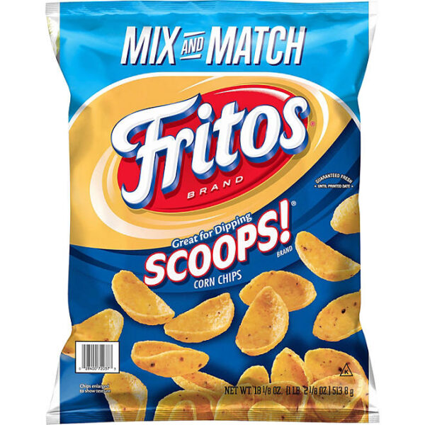 Fritos Scoops! Corn Chips, 18.125 oz.