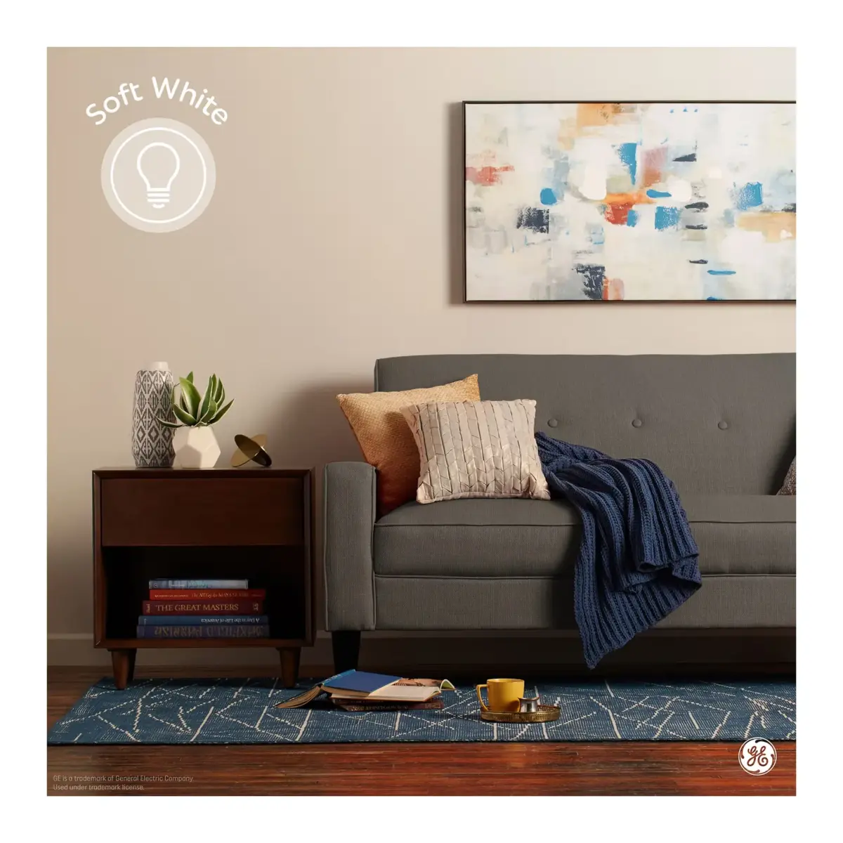 GE 100W General Purpose LED A19 Light Bulbs, 4 pk. - Soft White - Image 4