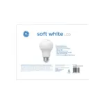 GE 60W LED A19 Light Bulbs, 8 pk. - Soft White - Image 3