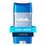 Gillette Cool Wave Clear Gel Men's Antiperspirant and Deodorant, 3.8 oz., 5 pk. - Image 5