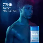 Gillette Cool Wave Clear Gel Men's Antiperspirant and Deodorant, 3.8 oz., 5 pk. - Image 6