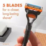Gillette Fusion5 Men's Razor Handle + 9 Cartridges - Image 9