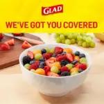Glad Cling ‘N Seal Clear Plastic Food Wrap 400 sq. ft./roll, 2 rolls - Image 10