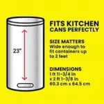 Glad ForceFlex MaxStrength Tall Kitchen Trash Bags - Gain Original with Febreze Freshness, 120 ct./13 gal. - Image 2