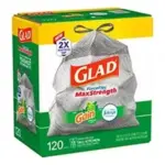 Glad ForceFlex MaxStrength Tall Kitchen Trash Bags - Gain Original with Febreze Freshness, 120 ct./13 gal. - Image 4