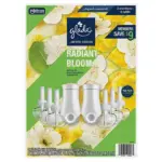 Glade PlugIns Scented Oil, Radiant Bloom, 2 Warmers + 6 Refills