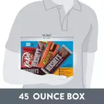 HERSHEY'S Variety Pack, Milk Chocolate Candy, 30 pk. - Image 4