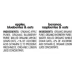 HappyBABY Organics Clearly Crafted Fruit & Oat Pouches, Variety Pack, 12 ct., 4 oz. - Image 6