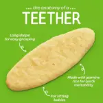 HappyBABY Organics Teething Wafers, Variety Pack, 36 ct. - Image 5