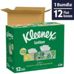 Kleenex Lotion 3-Ply Facial Tissues 12 boxes, 120 tissues/box - Image 10