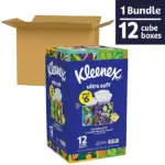 Kleenex Ultra Soft Hypoallergenic 3-Ply Facial Tissues 12 Cube Boxes, 72 tissues/box - Image 10