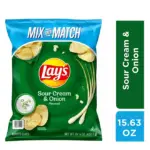 Lay's Sour Cream & Onion Potato Chips, 15.63 oz. - Image 3