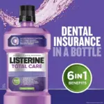 Listerine Total Care Fresh Mint Mouthwash, 33.8 fl. oz., 3 pk. - Image 2