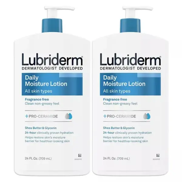Lubriderm Daily Moisture Body Lotion, 24 fl. oz., 2 pk.
