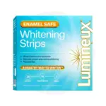 Lumineux Enamel-Safe & Peroxide-Free Teeth Whitening Strips, Dentist Formulated, 14-Pack