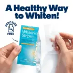 Lumineux Enamel-Safe & Peroxide-Free Teeth Whitening Strips, Dentist Formulated, 14-Pack - Image 4