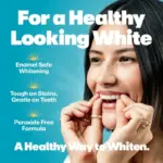 Lumineux Enamel-Safe & Peroxide-Free Teeth Whitening Strips, Dentist Formulated, 14-Pack - Image 6