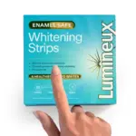 Lumineux Enamel-Safe & Peroxide-Free Teeth Whitening Strips, Dentist Formulated, 14-Pack - Image 7