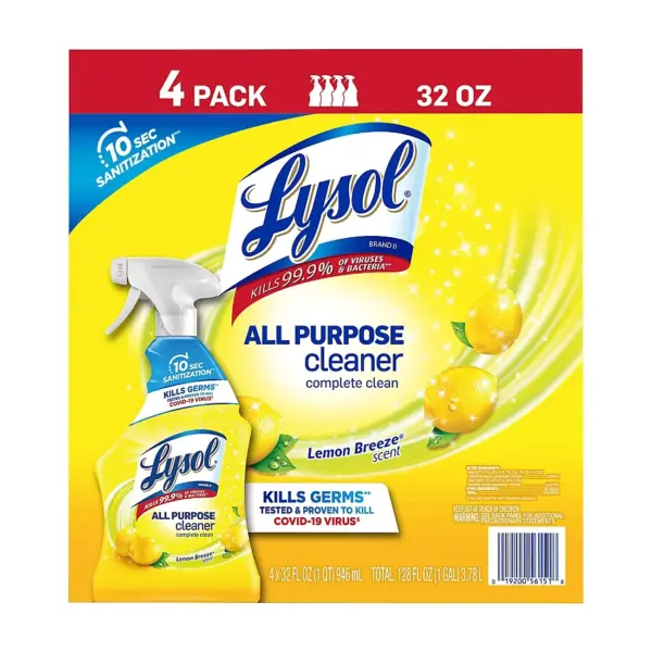 Lysol All-Purpose Cleaner - Lemon Breeze, 4 pk./32 oz.