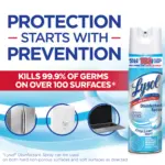 Lysol Disinfectant Spray - Crisp Linen, 3 pk./19 oz. - Image 7