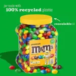 M&M'S Peanut Milk Chocolate Candy, 62 oz. - Image 5